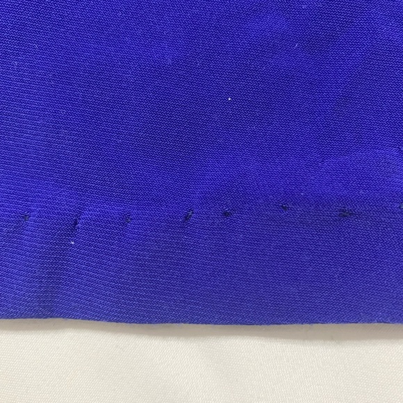 Floor length indigo dress - stretchy fits well - Picture 3 of 6